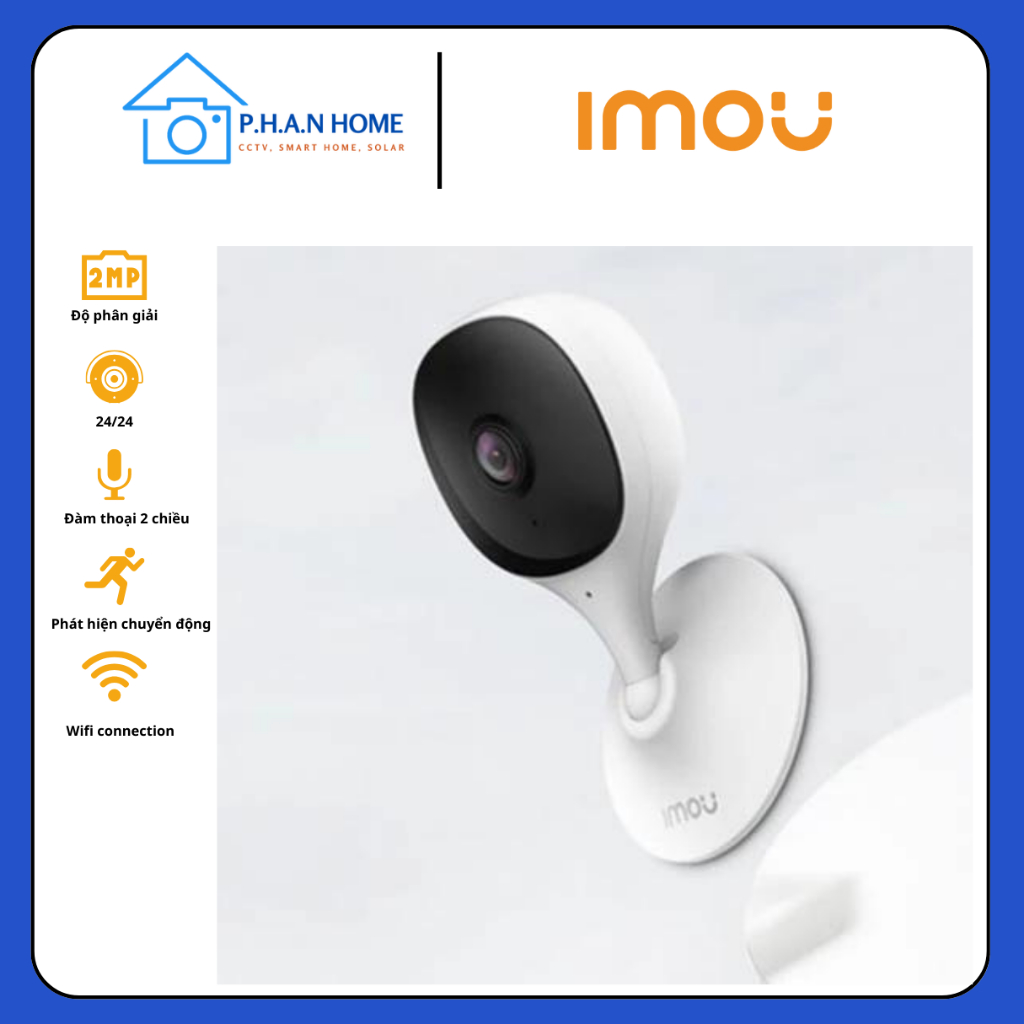 Camera Imou Trong Nhà C22EP Ip Wifi Full HD 1080P, Đàm thoại 2 chiều ...