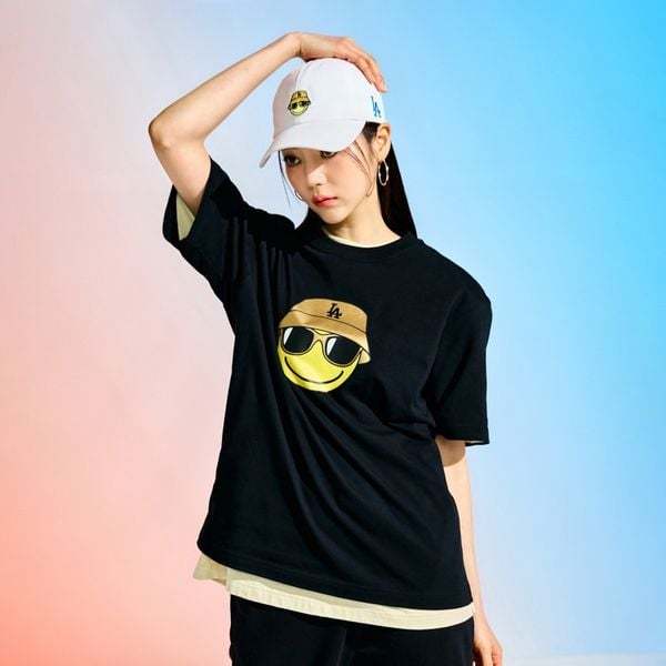 [VẢI 250 GSM] Áo Thun NYC Mặt Cười LA NY Form Unisex Unim Store Vải Cotton 100% Cao Cấp Nhiều Màu - ATMC99