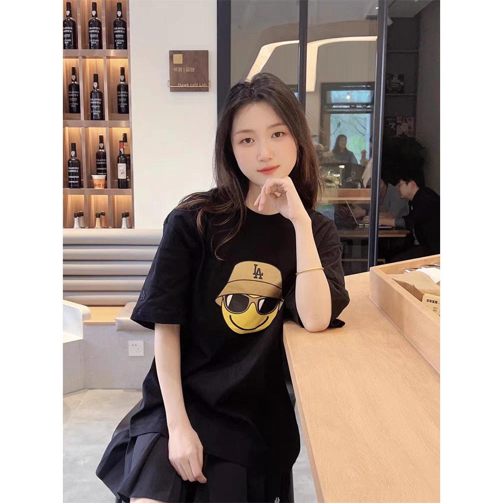 [VẢI 250 GSM] Áo Thun NYC Mặt Cười LA NY Form Unisex Unim Store Vải Cotton 100% Cao Cấp Nhiều Màu - ATMC99