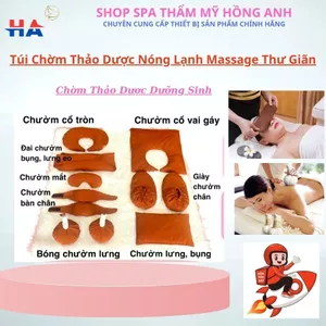 Túi Chườm Thảo Dược Dưỡng Sinh Túi Chườm Mắt, Củ Chườm Lưng, Chườm Cổ Vai Gáy, Đa Năng Dùng Cho Gia Đình Spa.