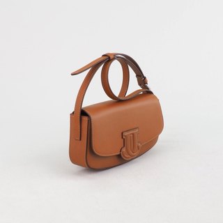 Clemer Polly Jaxtone Bag. Túi da bò đeo chéo phong cách cổ điển. Túi đeo chéo phong cách Basic. Túi da thủ công Handmade