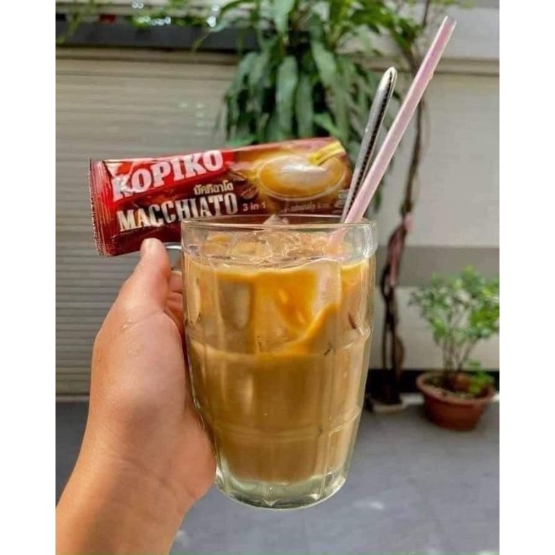 Cafe sữa hoà tan nội địa Thái Lan 3in1 KOPIKO MACCHIATO (túi 20 gói)