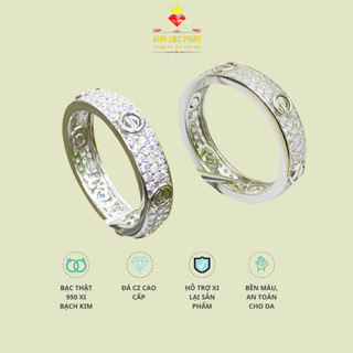 Women's Gold-Plated Ring by KIMLOCPHAT - Trangsứcbạccaocấp
