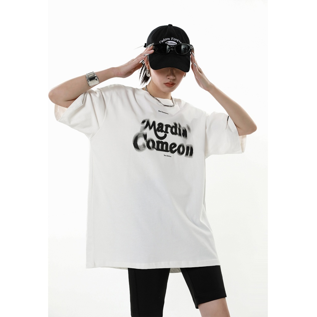 Áo Thun Nam  REDLABEL "COMEON" Tshirt, Áo Phông In Họa Tiết Basic Form Rộng Tay Lỡ Cap Cấp Cá Tính Chất Cotton Dày Dặn