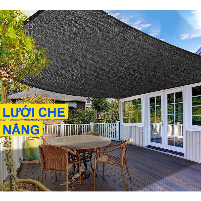 Lưới Che Nắng Bạt Che Nắng Ngoài Trời Làm Râm Mát SIZE LỚN | Shopee ...