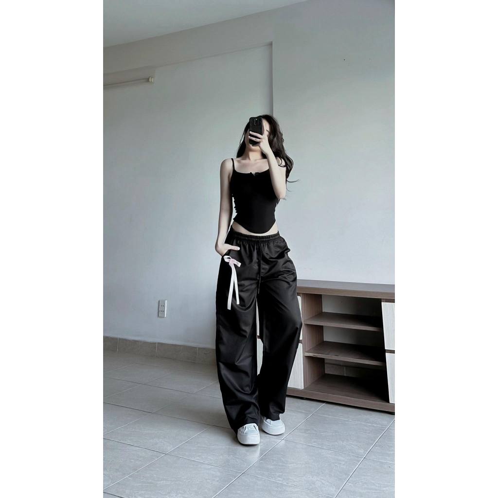 QUẦN DÙ ỐNG RỘNG FFCLUB PARACHUTE MIX