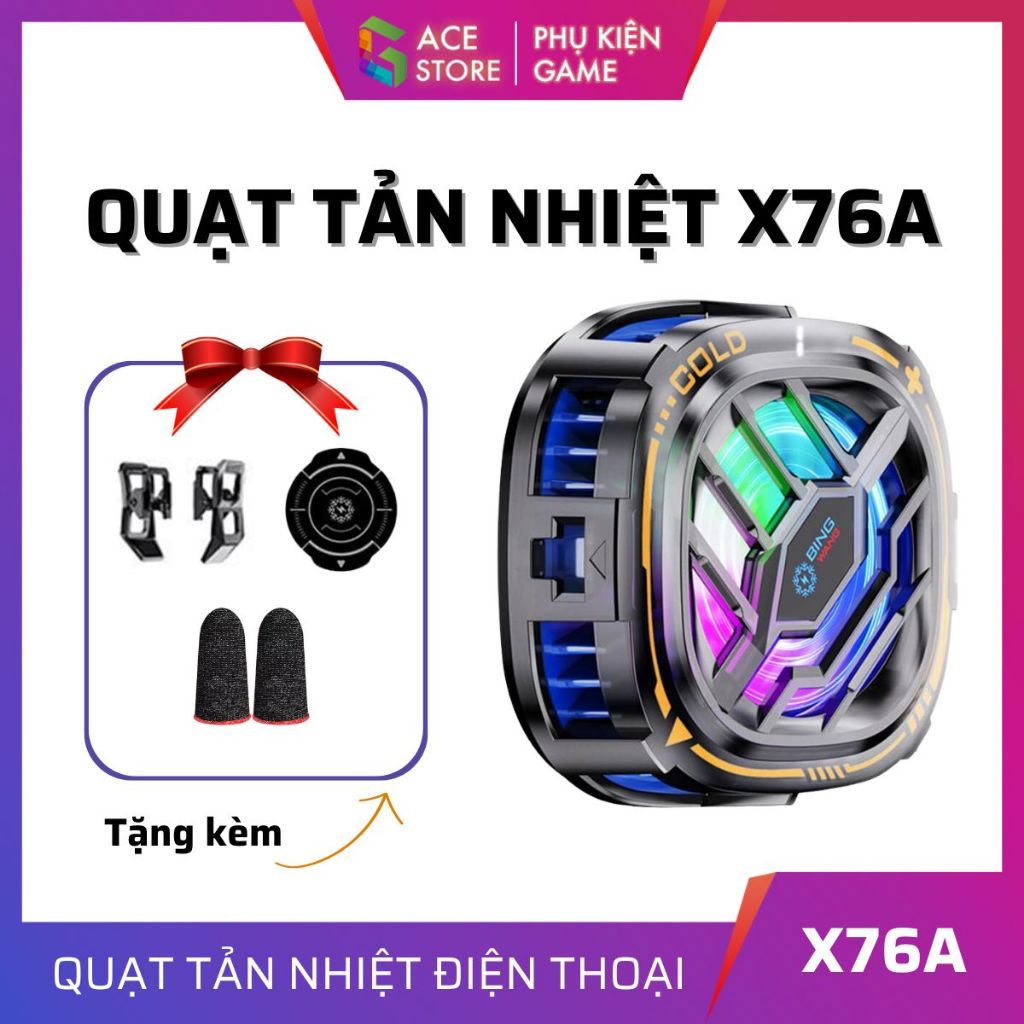 Quạt tản nhiệt điện thoại X76/X76A