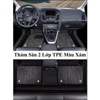 Lót Sàn 2 Lớp Ford focus Chất Liệu Nhựa Cao Cấp , Hàng Loại Dày Nhập Nội Địa Trung