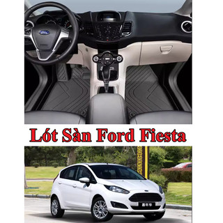 Lót Sàn 2 Lớp Ford Fiesta  Chất Liệu Nhựa Cao Cấp , Hàng Loại Dày Nhập Nội Địa Trung