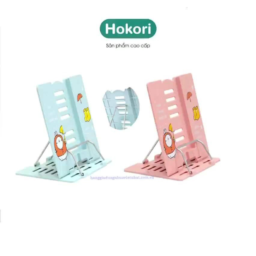 Giá đỡ điện thoại, ipad, Giá kẹp sách Hokori Chính Hãng Việt Nhật (mã 5693)