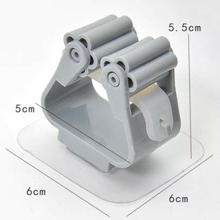 Móc treo chổi chịu lực siêu chắc chắn dán tường kẹp giữ cây lau nhà siêu chắc chắn, tiện lợi.