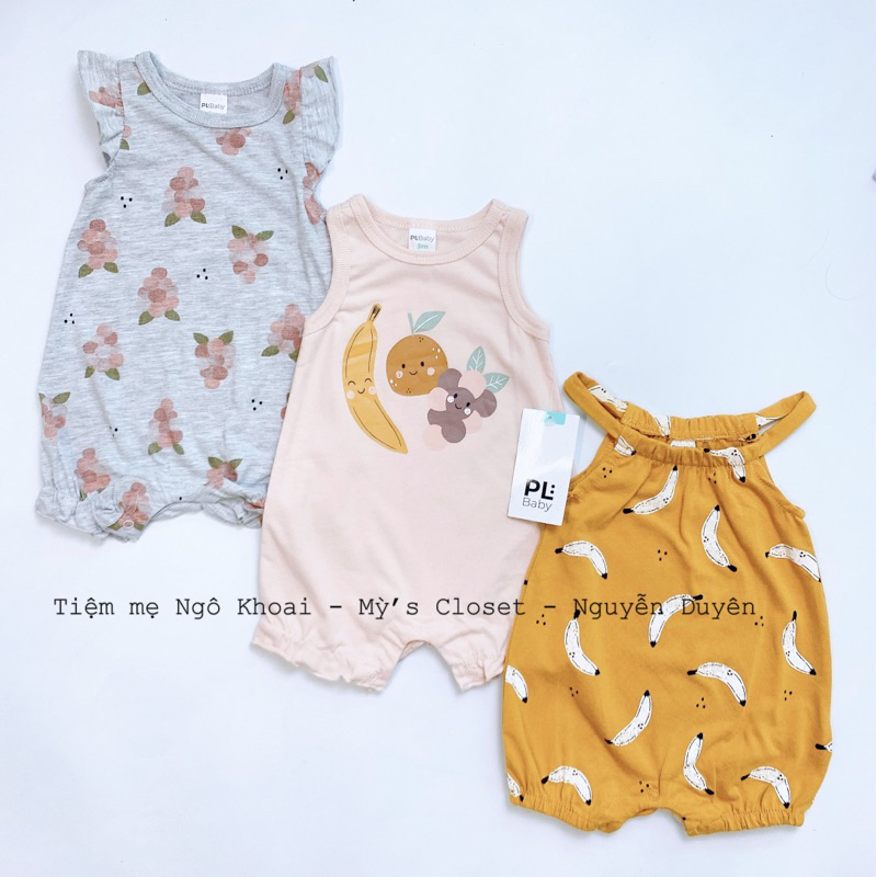 [MD88] PL BABY Romper/ body đùi cho bé gái chọn mẫu