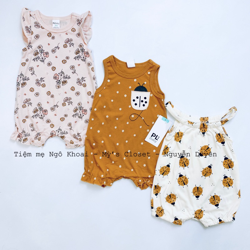 [MD88] PL BABY Romper/ body đùi cho bé gái chọn mẫu
