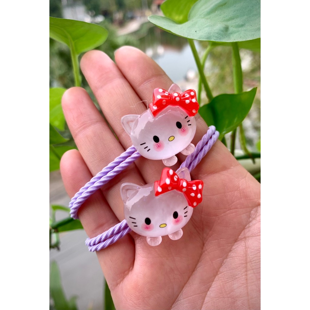 Dây Buộc Tóc chi tiết hoạt hình dễ thương Cho Bé Gái