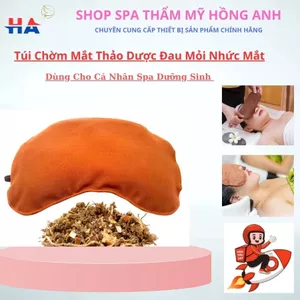 Túi Chờm Mắt Thảo Dược ,Giảm Nhức Mỏi- Mắt Thư Giãn, Chờm Được Nóng Và Lạnh