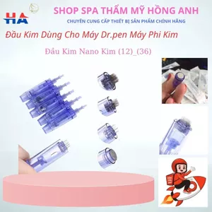Đầu Kim Máy Dr.pen Kim Nano, Kim 12, Kim 36, Dùng Cấy Tảo Cấy Nano Điều Tri Da Spa Thẩm Mỹ.