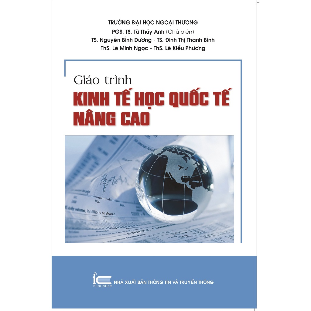 Ảnh Giáo trình Kinh tế học quốc tế nâng cao 1