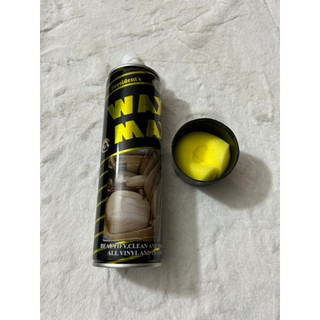 Chai Xịt dưỡng bóng và làm sạch da ghế WAX MAX - Dung dịch xịt dưỡng làm bóng và bảo vệ da Waxmax
