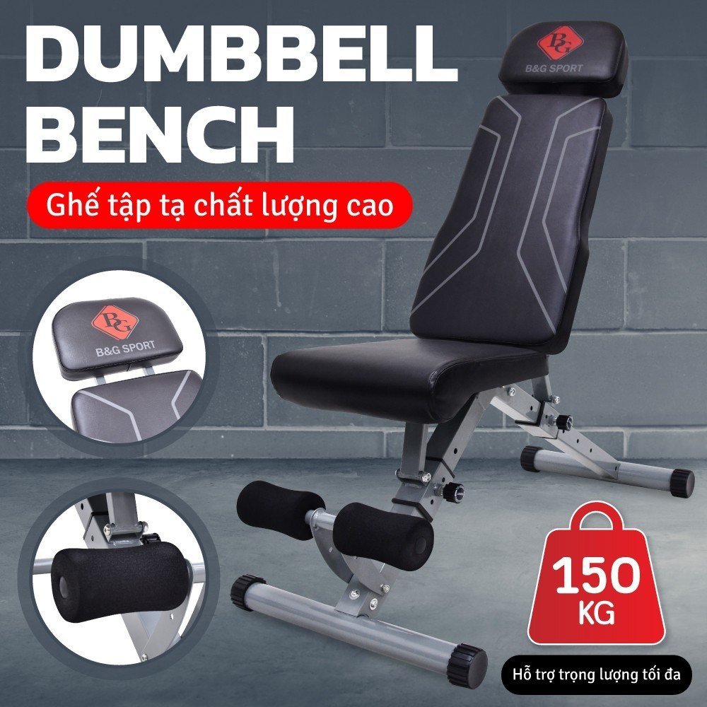 Ảnh BG- Ghế tập bụng đa chức năng Thiết bị tập thể dục tại nhà,có thể gấp gọn dùng tại nhà ghế băng 2
