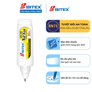 Bút xóa thân trắng Bitex C02 10ml