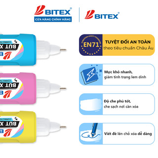 Bút xóa thân màu Bitex B-CP04 12ml màu ngẫu nhiên