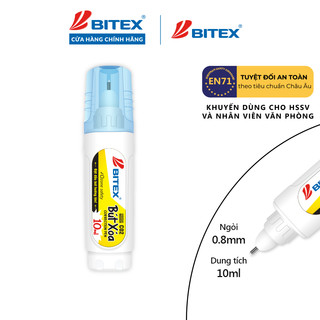 Bút xóa thân trắng Bitex C02 10ml