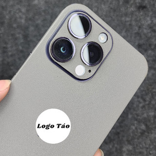 Miếng dán skin màu xám titan Iphone 15promax 14promax 13promax 12promax 11promax 15pro 14pro 13pro 15 14 13 12 11
