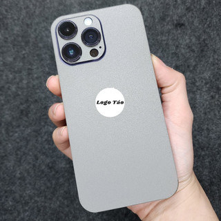 Miếng dán skin màu xám titan Iphone 15promax 14promax 13promax 12promax 11promax 15pro 14pro 13pro 15 14 13 12 11
