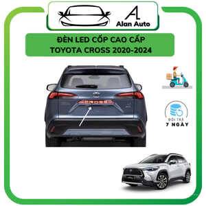 Đèn led tay cốp sau xe Toyota Cross 2020-2022, zin theo xe không độ chế. Mẫu mạ crom