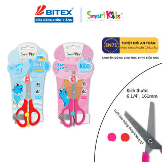 Kéo học sinh Smartkids SC06 dành cho bé từ 5 tuổi trở lên học cấp 1 tiểu học