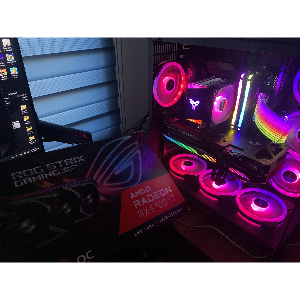 Card màn hình VGA ROG STRIX RX6700XT O12G GAMING BH 12/2024 FULL BOX ...
