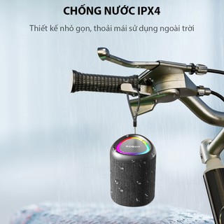 Loa Bluetooth Mini ROBOT RB120 Hồng Matte phiên bản giới hạn Công Suất 5W Đèn Led RGB BH 12 Tháng