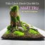 Layout " Nhất Trụ" Dành cho bể cá cảnh, bể thủy sinh, bán cạn, terra rium. Bể nhỏ, mini dưới 35 cm