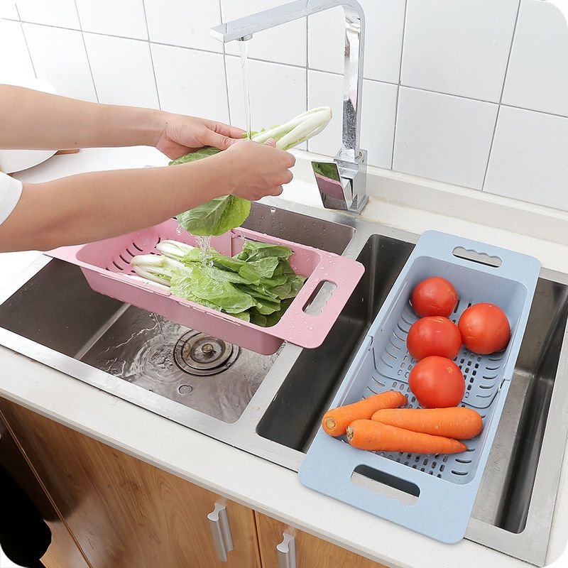 Khay Gác Bồn Rửa Bát Thông Minh Điều Chỉnh Kích Thước Ngắn Dài Chính Hãng Việt Nhật (mã gl9022)
