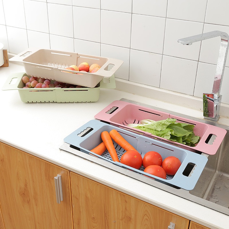 Khay Gác Bồn Rửa Bát Thông Minh Điều Chỉnh Kích Thước Ngắn Dài Chính Hãng Việt Nhật (mã gl9022)
