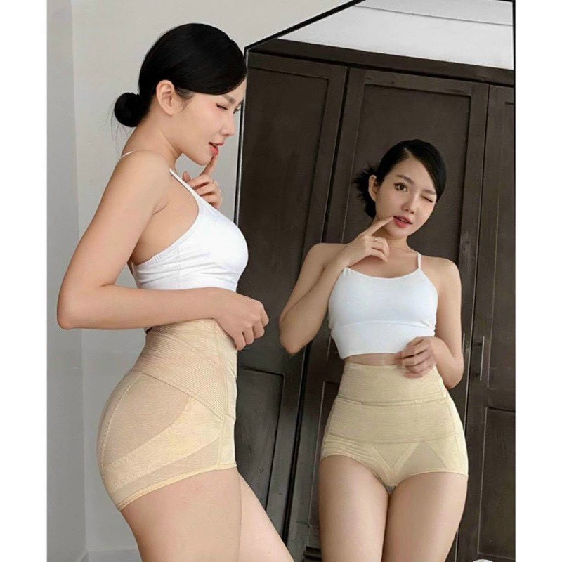 Quần gen nịt bụng cạp cao, Quần ôm bụng dưới siết eo định hình nâng mông QG12 [95'shouse]