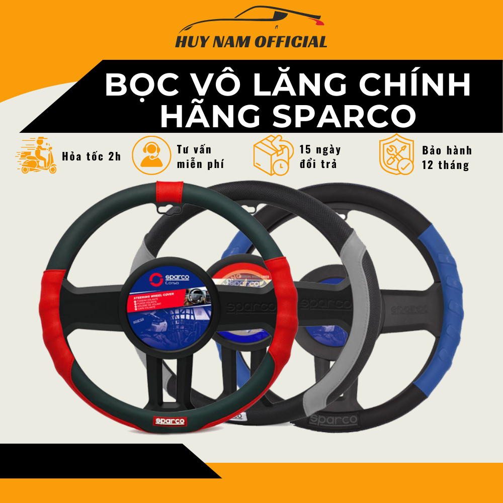 Bọc Vô Lăng Chính Hãng SPARCO Italia - Full Mẫu Và Màu Sắc Cho Các Dòng ...