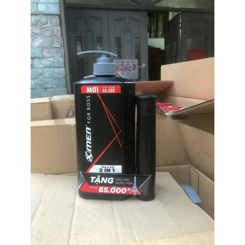 Tắm Gội X-Men for Boss Intense 2in1 650gr