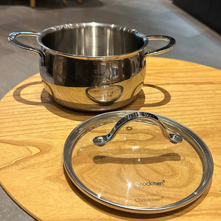 Nồi inox 18/10 đúc liền Chockmen [25] nấu canh, luộc đa năng, 16/20cm dùng mọi loại bếp C25 C26