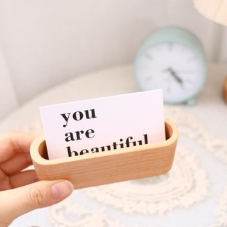 Kệ gỗ Đựng Thẻ Danh Thiếp Để Bàn Chất Lượng Cao