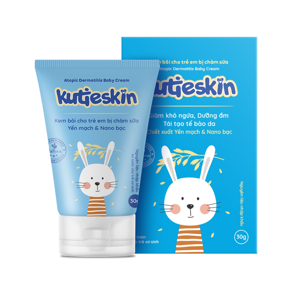 Ảnh Combo Kem bôi dịu da và Kem chàm sữa Kutieskin - KKCD01 4