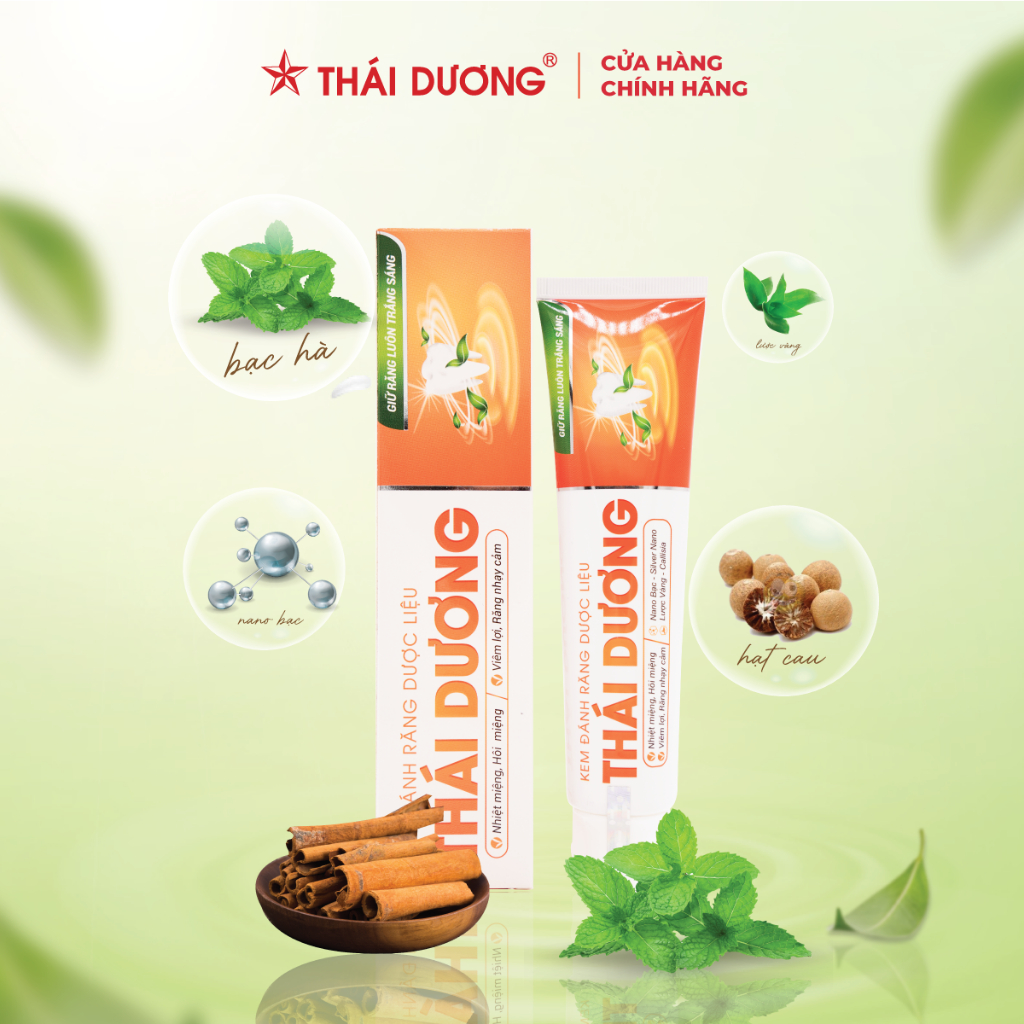 Ảnh Kem đánh răng dược liệu Sao Thái Dương giảm ê buốt, sâu răng, chảy máu chân răng - Sao Thái Dương 3