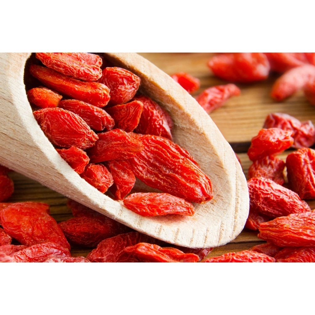 Kỷ tử đỏ Wakamono Organic của vùng Ninh Hạ không sấy lưu huỳnh, không chất bảo quản.