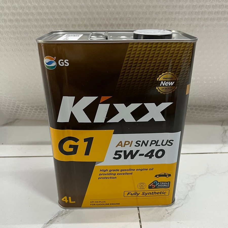 KIXX Dầu Nhớt Tổng Hợp Toàn Phần G1 API SN PLUS 5W40 4 Lít, 5 Lít ...