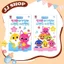 Băng Keo Cá Nhân PinkFong Baby Shark Nội Địa Hàn Quốc Cho Bé Hộp 16 Miếng Dán