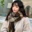 Khăn quàng choàng cổ nữ mùa đông len lông cừu phong cách vitage Hàn Quốc đẹp giữ ấm áp caro đủ màu đen, đỏ, xám, xanh