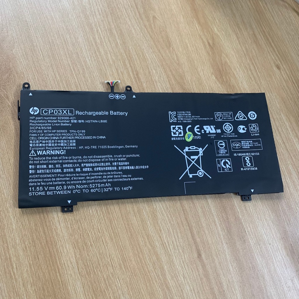 PIN HP X360 13-AE000 CP03XL ZIN CHO HP Spectre X360 Convertible 13-ae000, 13-ae0xx, 13-ae006no, 13-ae001ng 13-ae049ng