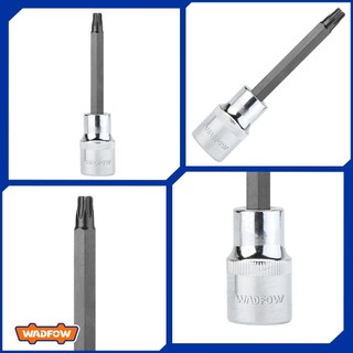 ĐỒ NGHỀ WADFOW Đầu tuýp 1/2" ra đầu vít lục giác  sao dài T25x100mm LCCx WSC5212