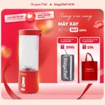 Máy Xay Sinh Tố Cầm Tay Không Dây Đa Năng Lazychef LC-01ST 3i﻿n1 450ml - Máy Xay Tích Điện, Xay Đá Bào, Xay Smoothii — ảnh 1