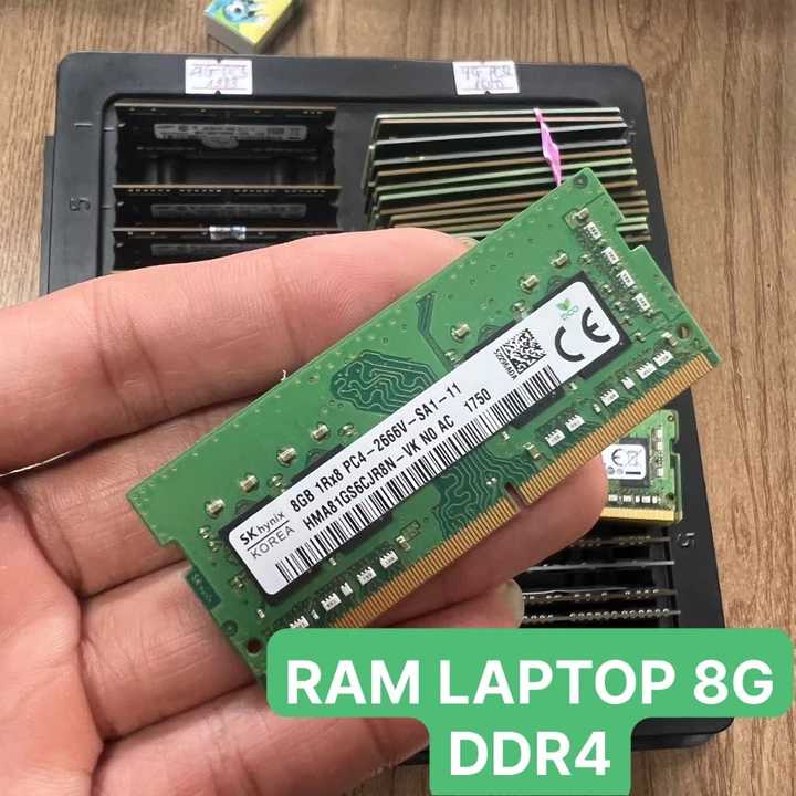 Ram Laptop DDR4 4GB 8GB 16GB Bus 2133/2400/2666/3200 .Ram Laptop DDR4( Hàng bóc máy 100% bảo hành 12 tháng)